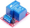 1 Channel 30A relay module | 24VDC | with optocoupler isolation high and low level trigger for Arduino & PLC industrial control. 
