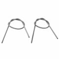 2Pcs/Set AC 220V 1500W Kiln Furnace Heating Coils High Resistance Wire Restring Coil Heater Coil Kit 800/1000/2500/3000W. 