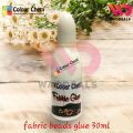 Colour Chem Fabric Glue 30ml: Fast-Setting, Permanent Bond for Fabric and Embellishments Crystal Clear Fabric Glue: Waterproof Adhesive for Versatile Applications. 