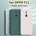 Original For OPPO F11 Silicone Full Cover Case Dirt resistant Phone Case Cover. 