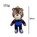 Cross-Border New Products Kanye teddy bear Big Talker Same Teddy Bear Eye Mask Plush Toy Doll Doll. 