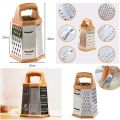 6 Sides Multi-functional Stainless Steel Grater Handheld Slicer Fruit Vegetable Kitchen Cutter Tools. 