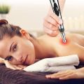 Electronic Acupuncture Pen, Electric Meridians Laser Acupuncture Machine Magnet Therapy Instrument Meridian Relief Pain Tools (MASSAGER PEN W-912 OF THREE ATTACHMENT). 