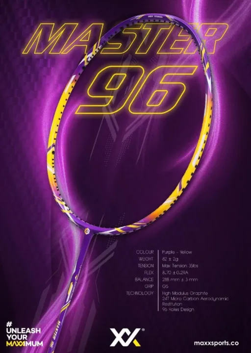 Maxx%20Badminton%20High%20Quality%20Racket%20Master%2096%20-%20Image%206