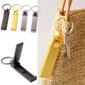 Creative Keyring Metal Foldable Bag Purse Hook Handbag Hanger Purse Hook Handbag Holder Shell Bag Folding Table Hook Phone Holde. 