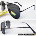 Aviator Sunglasses for Kids, Riy Don Aviation Pilot Style Classic Fashion Sunglasses with Cool Black Dark Lens. 