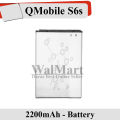 Q_Mobile S6s Replacement Battery Premium Quality 2200mAh For s6s. 