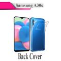 Samsung A30s Transparent Back Cover Clear Crystal Cover For Galaxy A30s. 