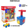 Inertial Power Balloon Car Inflatable Balloon Pump Hand Push Mini Plastic Inflator Air Pump Power Science Experiment Toy. 