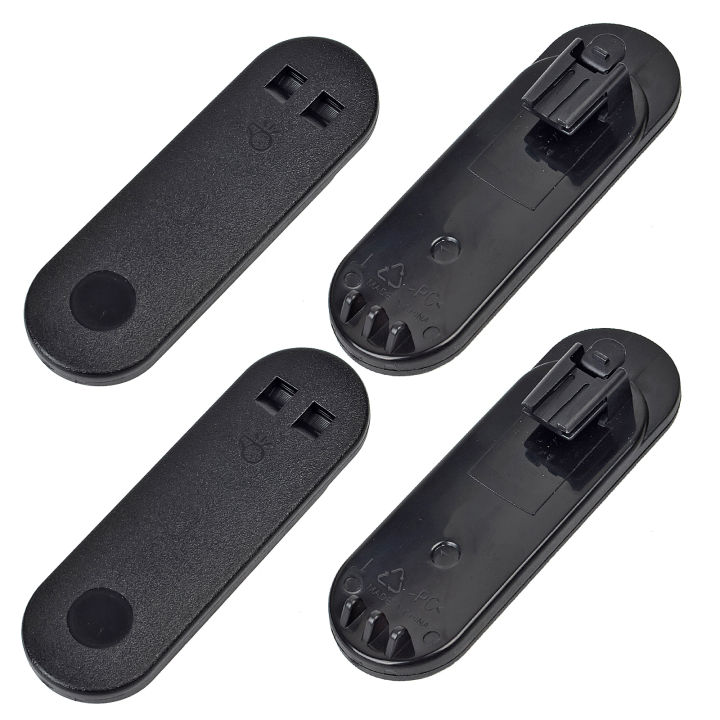 PMLN7240AR Walkie Talkie Belt Clip with Whistle for Motorola Talkabout T400 T402 T460 T465 T480 T600 H2O and T605 H2O(4Pcs)