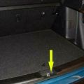 Tail End Trip Trunk Cap Lock Hole Cover for Suzuki Vitara 15-19. 