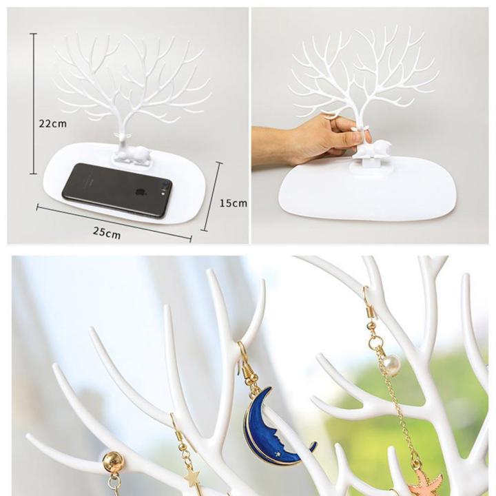 Earrings%20Necklace%20Ring%20Pendant%20Bracelet%20Jewelry%20D-isplay%20Stand%20Tray%20Tree%20Storage%20Racks%20Organizer%20Jewelry%20Shelf%20Holder%EF%BC%8825x22x15cm%EF%BC%89%20-%20Image%206
