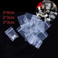 100Pcs/pack 4x3cm Mini Zip Lock Baggies Plastic Packaging Small Ziplock Bag 3 size as your choice. 