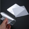 50pcs/pack Square Aluminum Foil Paper (Set of 2 Packs). 