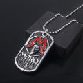 Midy Game Metro Exodus 2033 Necklace Pendants Classic Dog Tag Metal Choker Women Men Jewelry Accessories. 