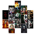 Joker Aesthetic Stickers of your choice In 4x6 Inches l Pack of 40 Joker asthetic stickers for asthetic wall decor. 