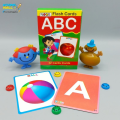 Flash Card Bundle (5 in 1) ABC, 123, Haroof e Tahaji, Fruit And Vegetable Name, Animal And Birds Name First Flash Cards for Kids (Set of 6) Learning & Educational Toy Jumbo Pack All in 1. 