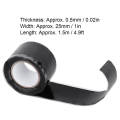 2PCS Heat Resistant Tape Self-Adhesive Silicone for Soldering Masking 1inch by 4.9ft 0.5Mil ​Thick Black. 