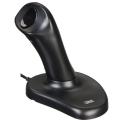 3M Wired Ergonomic Optical Mouse, Patented Vertical Grip Design Keeps Your Hand and Wrist at a Neutral Angle for Comfort, USB/PS2 Plug and Play Compatibility, 6.5' Cord, Large Size, Black (EM500GPL). 