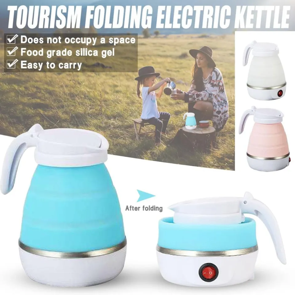 Fast Water Boiling 600 ml Portable Kettle Travel Kettle Foods Boils Quickly Silicone Small Collapsible Foldable Electric Sports Bottle — Buy Online at Best Price in Pakistan on FlipcartPK