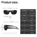 EB Men Fashion Polarized Sunglasses HD Driving Sun Glasses Fishing Big Motion Frame Eyewear. 