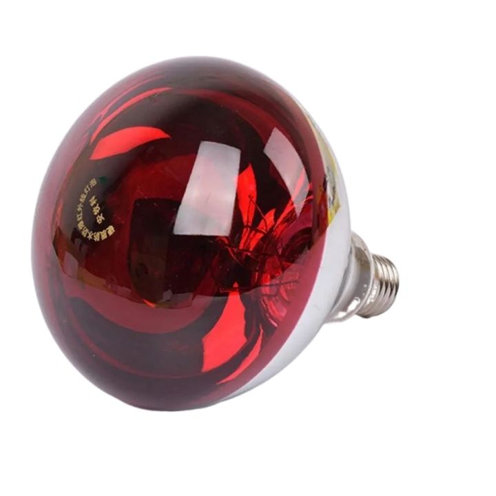 1pc Red Heat Lamp Bulb 100W Infrared Basking Spot Light for farm Eggs Incubator Hatcher Hatching