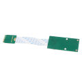 Mini PCIe WiFi card to A+E E key M.2 WiFi network card adapter extension cable. 