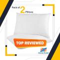 Polyester Ball Fiber Pillows High Quality with 100% Guarantee Pack of 2. 