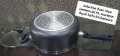 Induction Base Non Stick Saucepan 24cm XL Milk Tea Pan with Handle Heavy Gauge Imported Cooking Pot. 