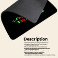 Gaming Mouse Pad Premium  8" x 6.5  Thick Non-Slip Rubber Base, Smooth Cloth Surface for Precision Control - Tozistore. 