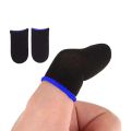 Pubg Gloves Pair of 2 (4 Pcs) Breathable Anti Sweat Thumb Finger Gaming Gloves Of Pubg - Free Fire Finger Sleeve - Free Size. 