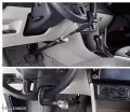 CAR STEERING LOCK / HANDLE LOCK / ANTI THEFT LOCK / CAR PEDAL LOCK / CLUTCH LOCK. 