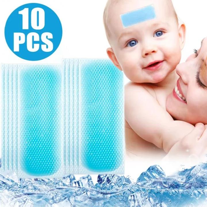 Phone Cooling Patches Multifunction Lower Temperature Ice Gel Hydrogel Cooling Gel Patch for Baby Children Adult Headache Pain