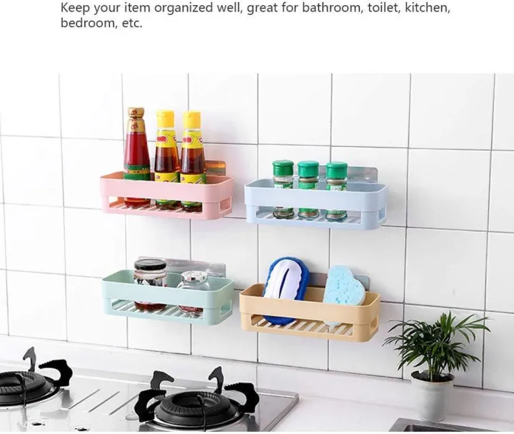 Plastic%20Inter%20Design%20Bathroom%20Kitchen%20Organize%20Shelf%20Rack%20Shower%20Caddy%20Basket%20Corner%20with%20Wall%20Mounted%20Suction%20Sticker%20Tape%20Suction%20Cup%20-%20Image%204