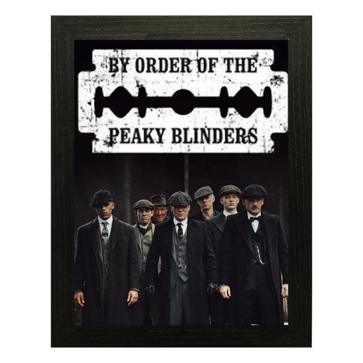 Peaky Blinders Tv Series Posters Frame, Framed Peaky Blinders Posters - Raqeeq OFD08