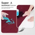 100GSM Polyester Quilted Waterproof Mattress Zipper Cover - Premium Quality | Choose Size From Options. 