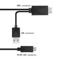 Baoer 5 Pin & 11 Pin Micro USB HDMI 1080P HD TV Cable Adapter for Android Phone. 