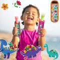 Icy Pole Holder Popsicle Cover Ice Cream Stick Covers Cartoon Pattern Anti Melting Non Freezing Hand Ice Stick Protective Cover. 