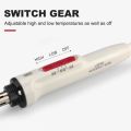 30W HI/LOW Adjustable Soldering Iron with ON OFF Button. 