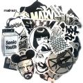 Mal 50Pcs Stylish Stickers Car Motorcycle Skateboard Laptop Luggage Decals Decor. 
