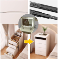 Arqam.B Integrated with Flip Top Lighted Mirror，Vanity Desk with Internal Storage Area,2 Drawers，Makeup Vanity Table with Storage Makeup Stool，Practical and Space Saving，Bedroom (To be customise). 
