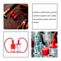 Male Dust Cap and Female Plug Cover Hydraulic Dust Caps/Plugs Fits Hydraulic Quick Disconnects Coupler ISO-B 3/4. 