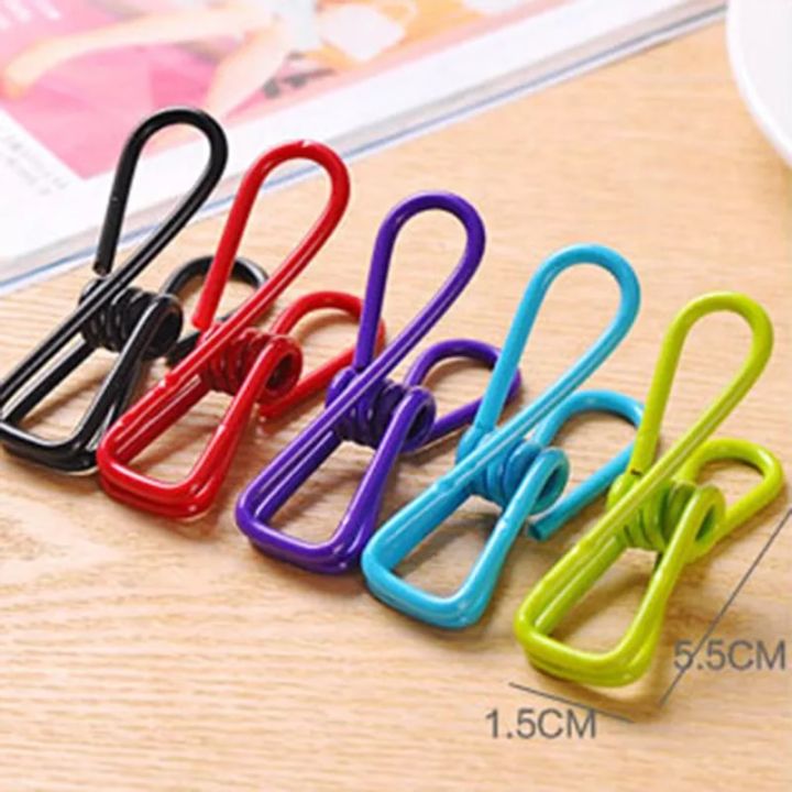 %E3%80%90FUN%20LIVE%E3%80%91%2010Pcs%20Excellent%20Quality%20Stainless%20Steel%20Clothes%20Peg%20Towel%20Socks%20Clip%20Pants%20Clothes%20Underwear%20Clips%20Small%20Metal%20Clips%20For%20Hanger%20-%20Image%202