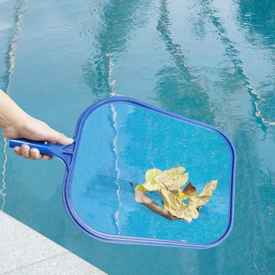 Portable Mesh Net Leaf Skimmer Cleaning Tool for Swimming Pool Water Park  SPA | Daraz.pk