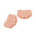 2PCS Silicone Gel Open-toed Toe Pads Sleeve Forefoot Cushions Toe Protector for Feet High Heels Foot Cover Metarsal Pain Relief Toe Cover. 