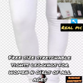 Ladies Tights | pajama| |  white plain  Tights trouser For Girls. High Stretching Leggings For Summer winter & Spring Lycra tights strechable waist. 