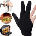 Hairdressing Three Fingers Anti-Hot Glove For Flat Iron Heat Resistant Hair Straightening Curling Glove Styling Household Gloves. 