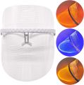 3 Colors LED Face Mask Red Light Therapy Facial Photon for Skin Rejuvenation, Collagen, Anti Aging, Wrinkles. 