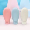 【Footprint】 3 Pieces/Set Travel Refillable Bottle Kit Portable Essence Shampoo Body Wash Bottle Container Portable On Airplane Compact. 