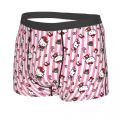 Hello Kitty Pattern Boxer Shorts For Homme 3D Printed Cartoon Underwear Panties Briefs Breathable Underpants. 